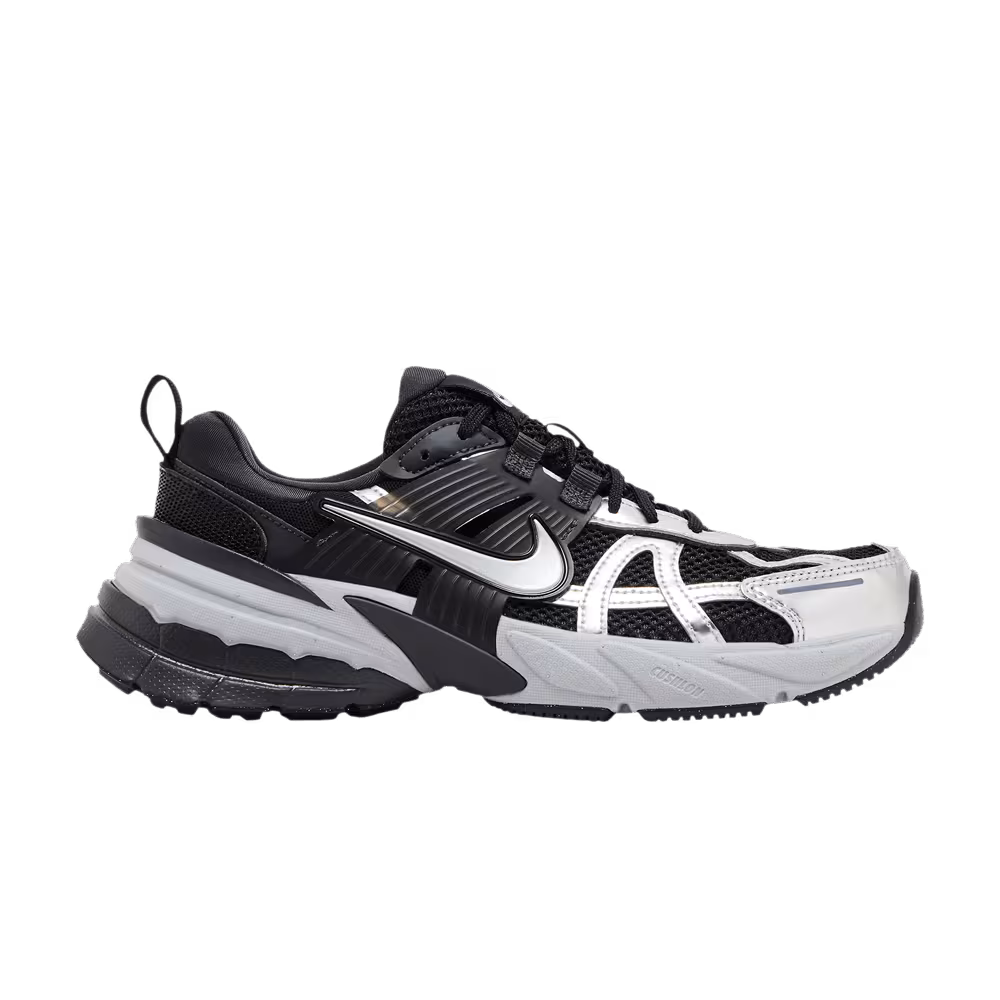 Nike Women's V2K Run Black Metallic Silver