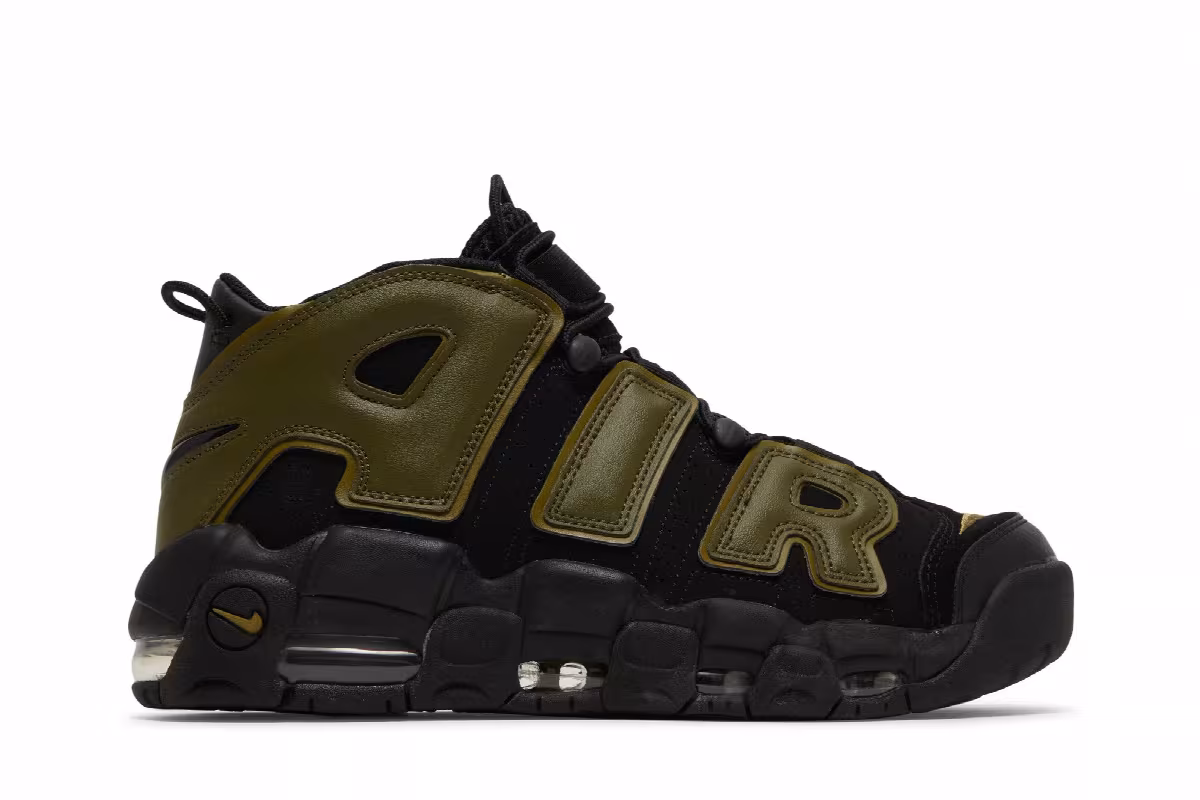Nike Air More Uptempo Rough Green, view 2