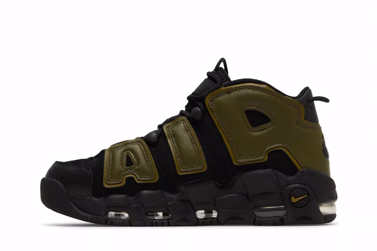 Nike Air More Uptempo Rough Green, view 4