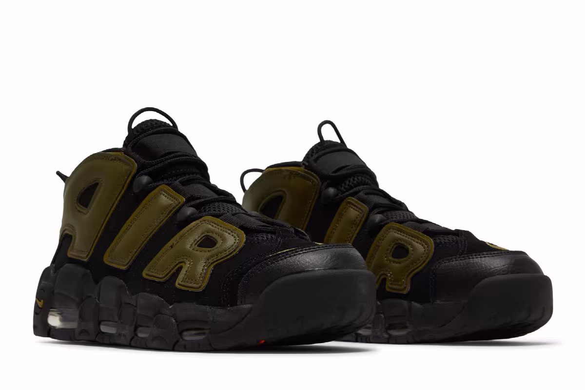 Nike Air More Uptempo Rough Green, view 9
