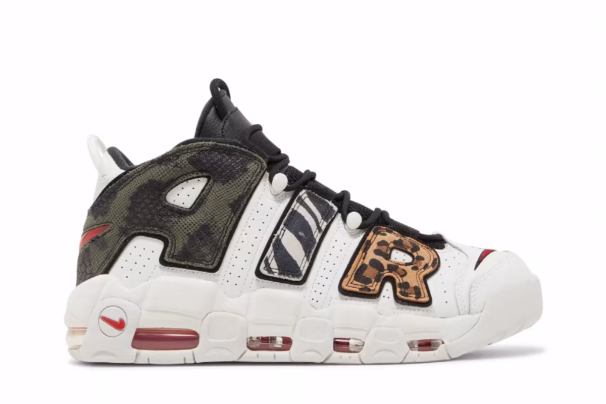 Nike Air More Uptempo Tunnel Walk, view 2