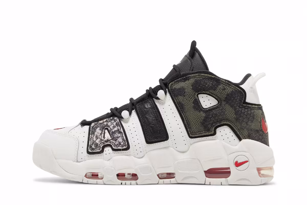 Nike Air More Uptempo Tunnel Walk, view 4