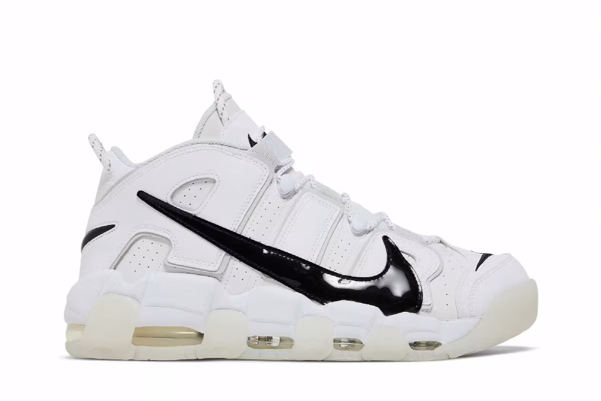 Nike Air More Uptempo Copy Paste - White, view 2