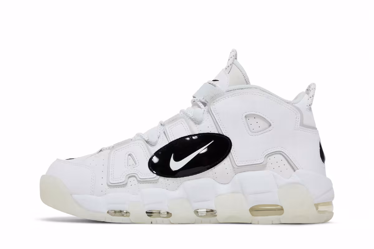 Nike Air More Uptempo Copy Paste - White, view 4