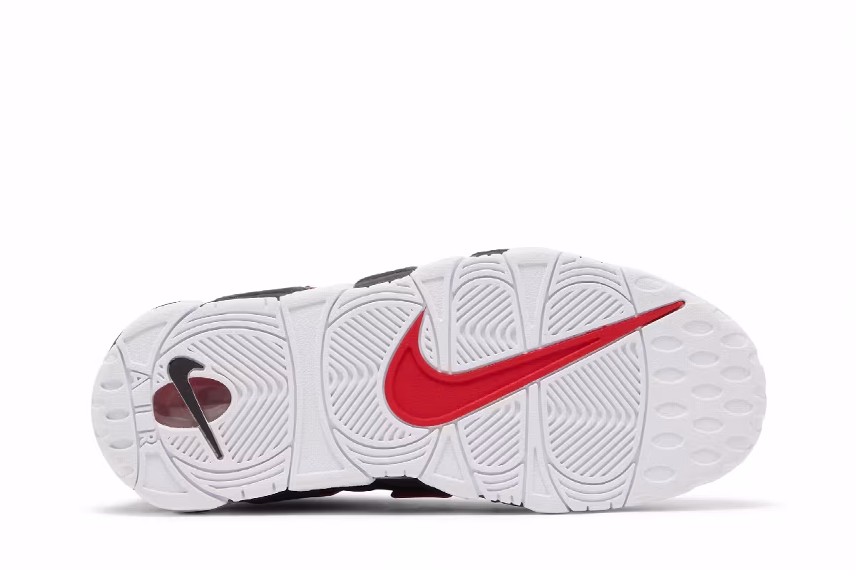 Nike Air More Uptempo Red Toe, view 5