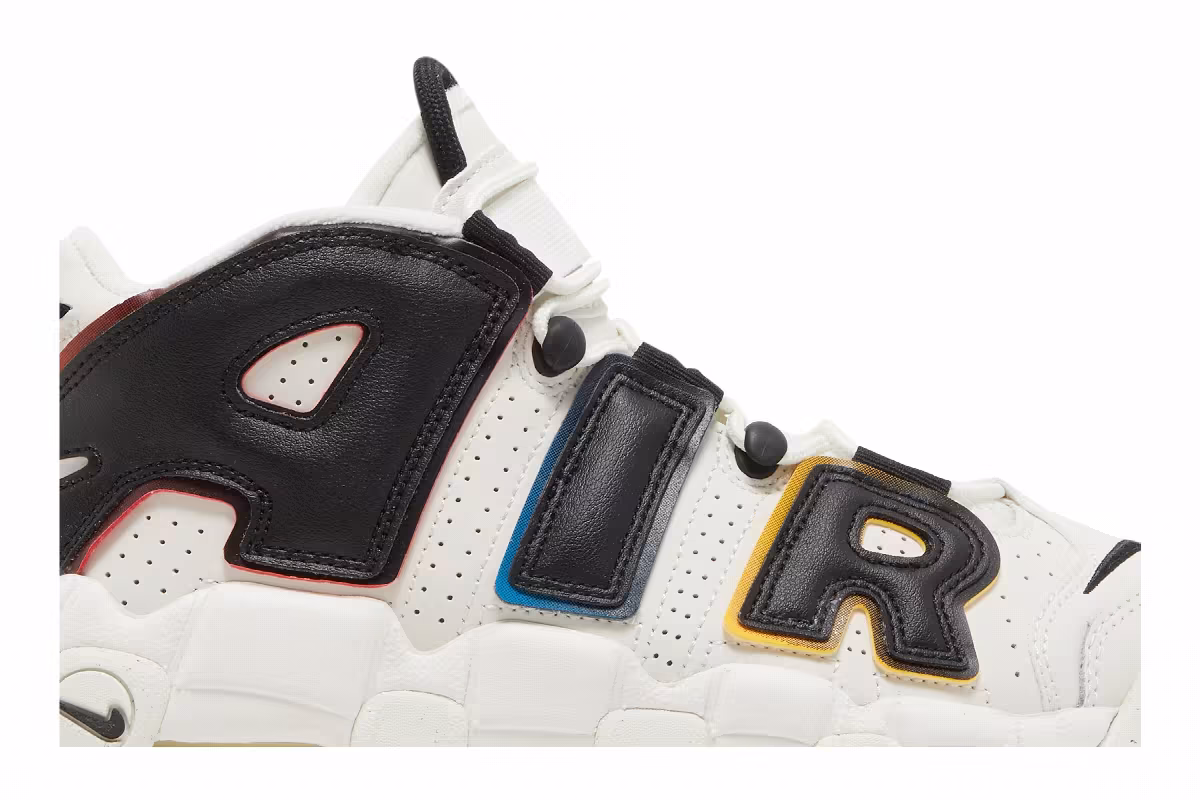 Nike Air More Uptempo Primary Colors, view 3