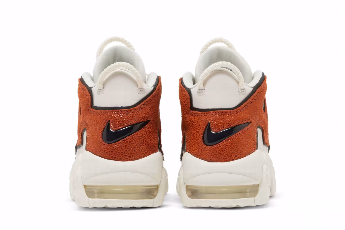 Nike Women's Air More Uptempo Basketball Leather, view 7