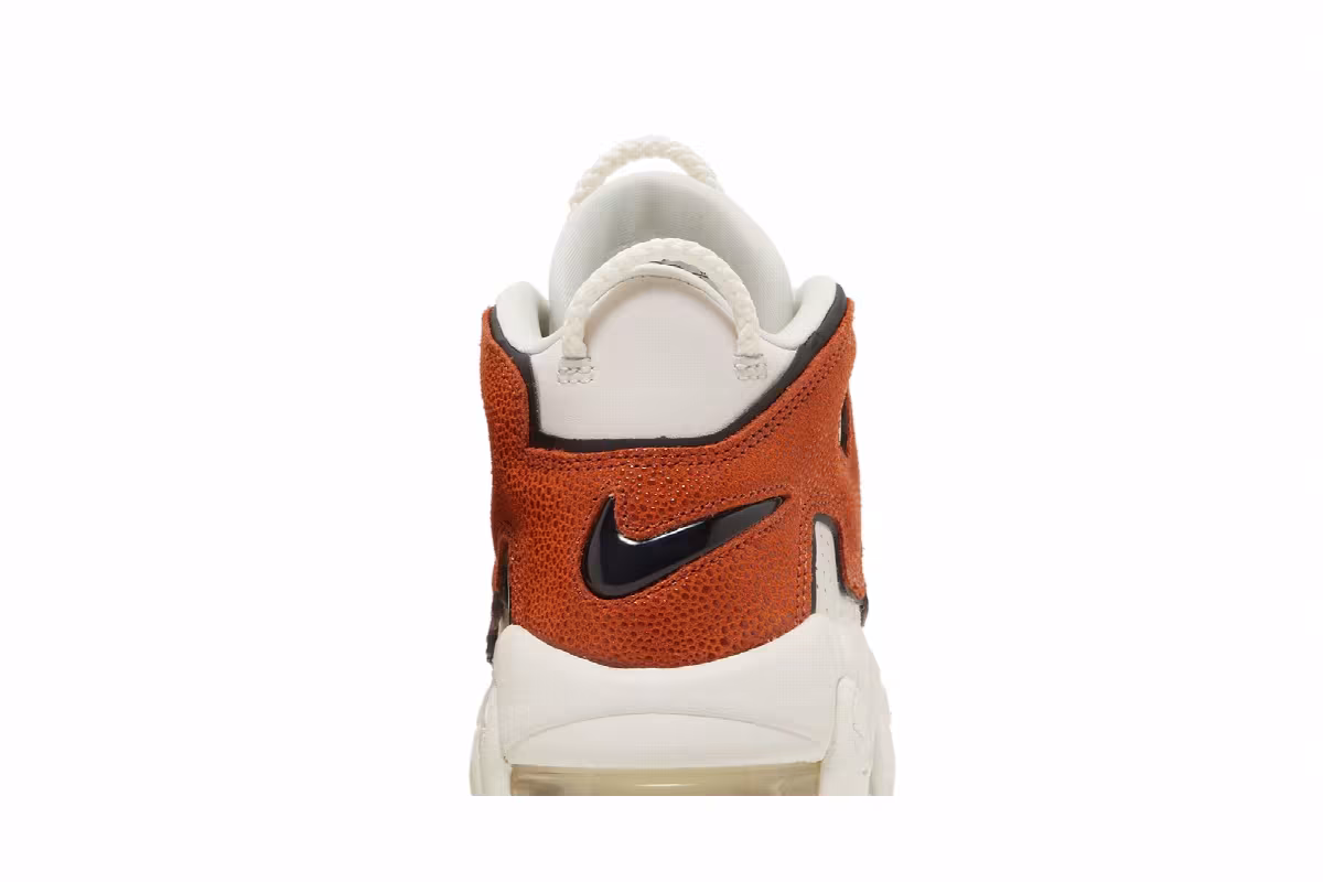 Nike Women's Air More Uptempo Basketball Leather, view 8