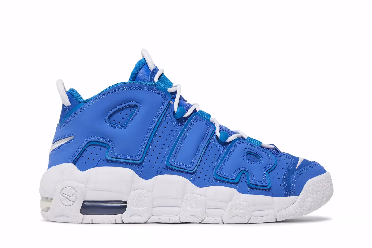Nike Air More Uptempo GS Medium Blue, view 2