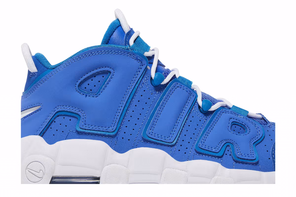 Nike Air More Uptempo GS Medium Blue, view 3