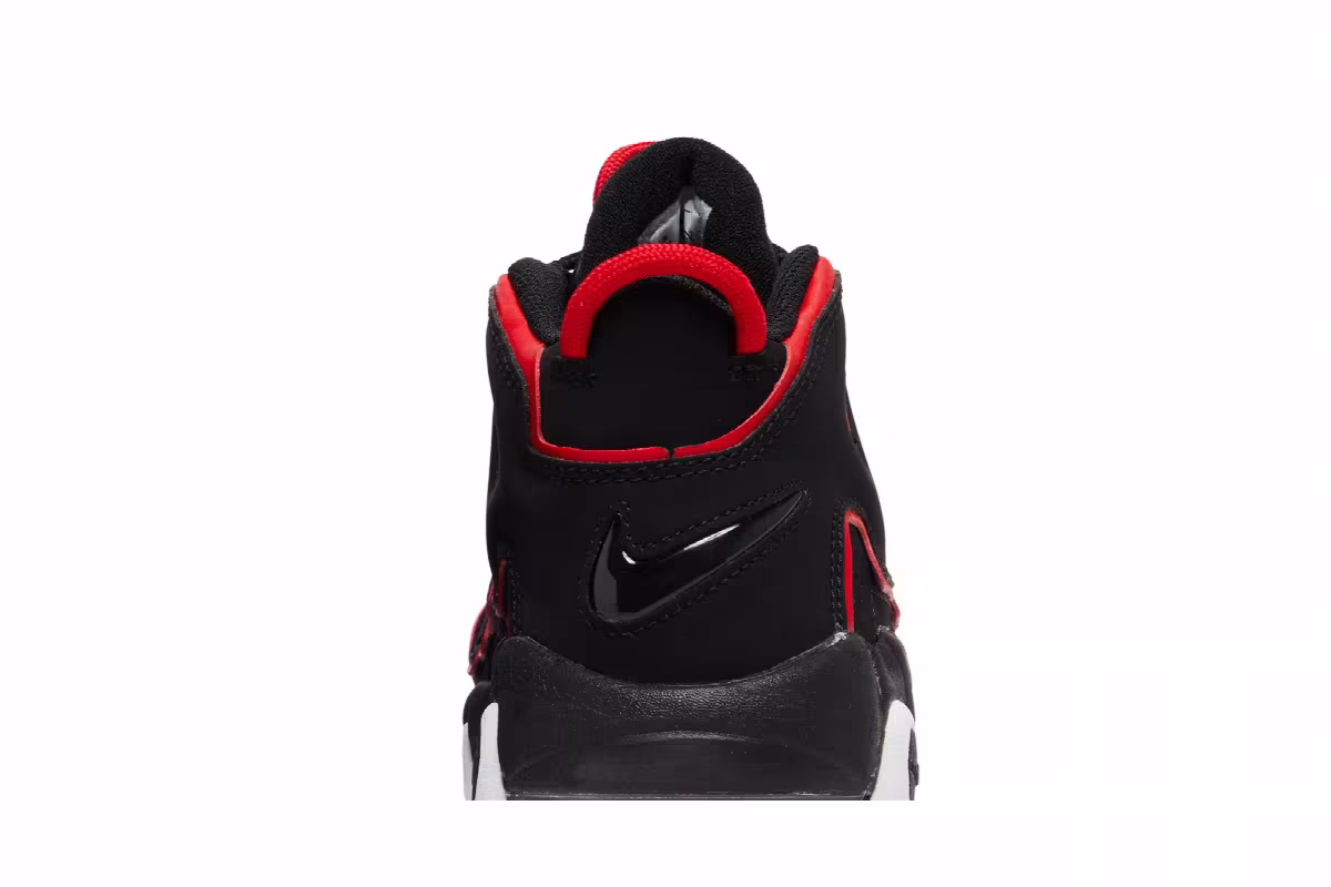 Nike Air More Uptempo GS Red Toe, view 8