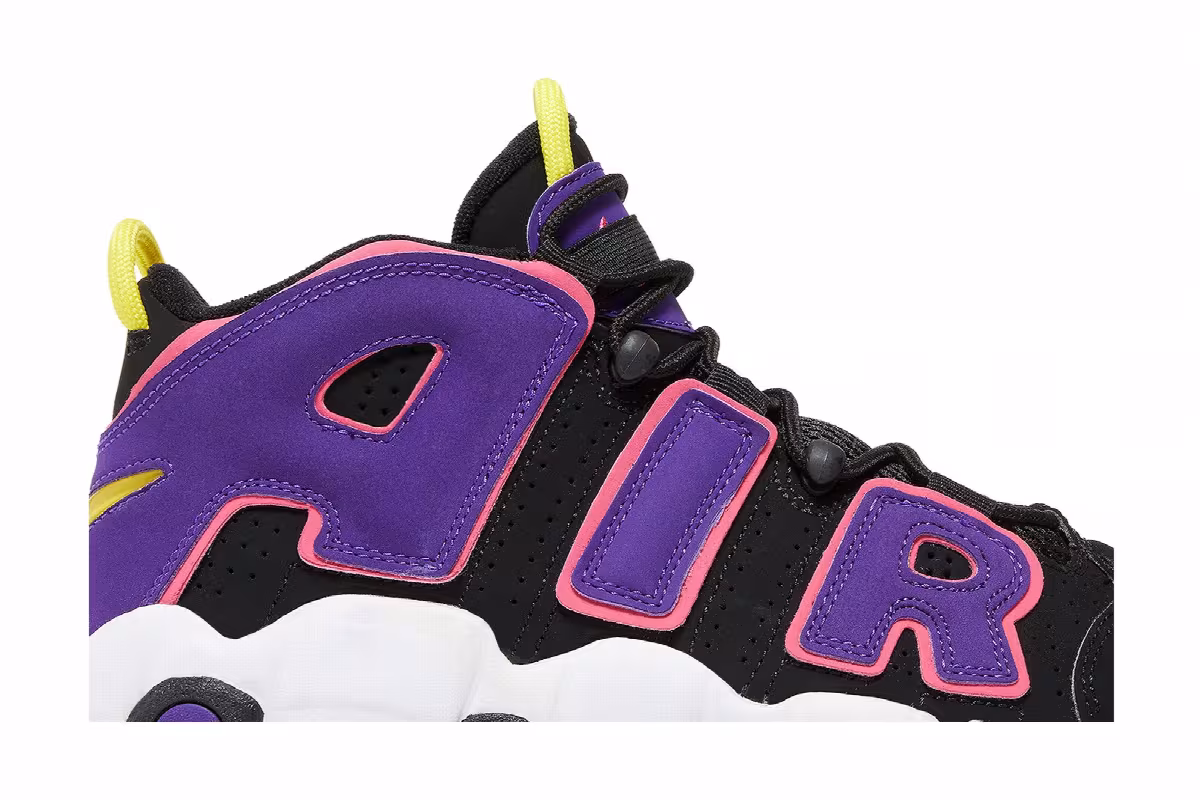 Nike Air More Uptempo GS Court Purple, view 3