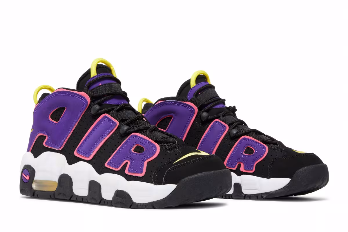 Nike Air More Uptempo GS Court Purple, view 9
