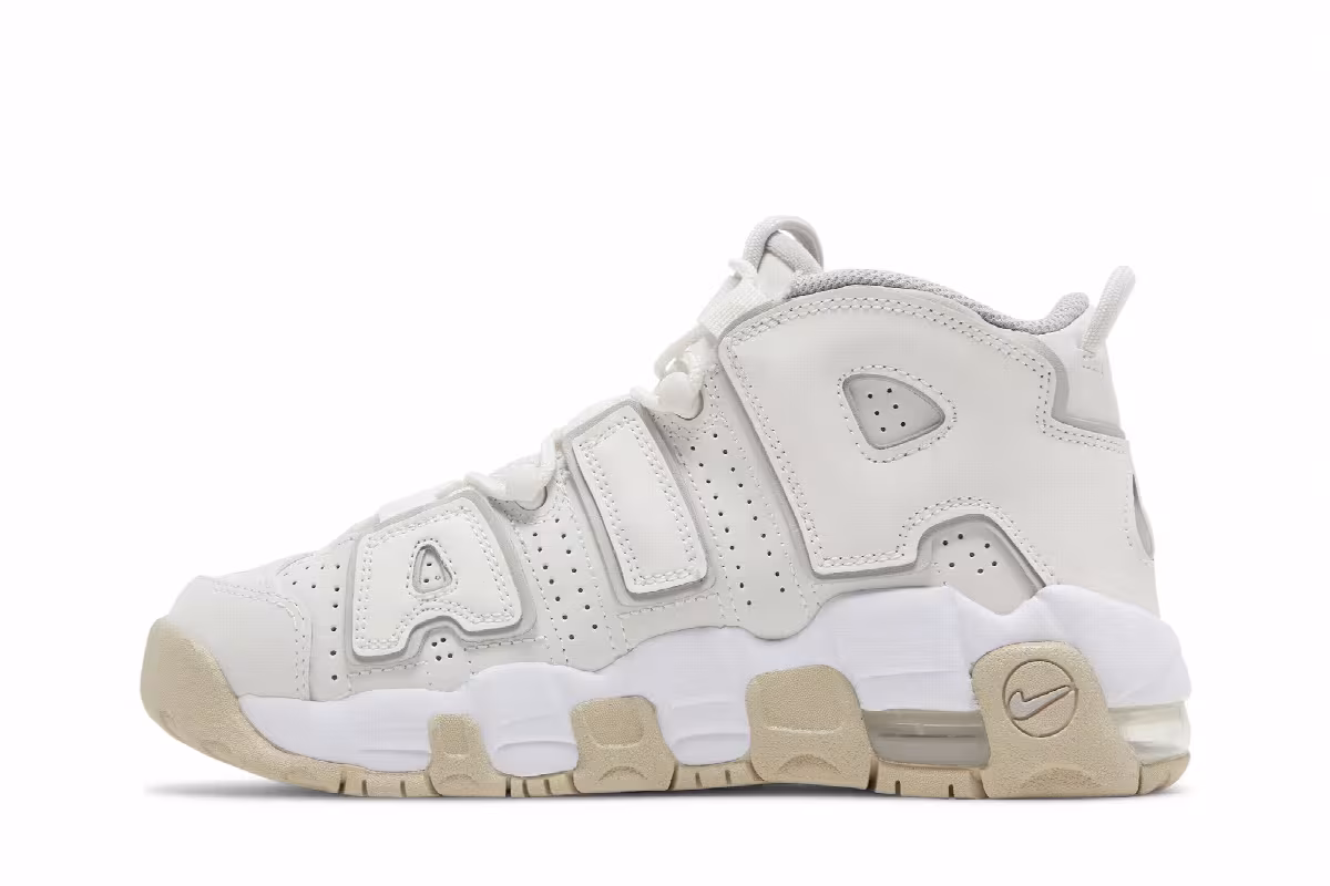 Nike Air More Uptempo GS Phantom Sand Drift, view 4