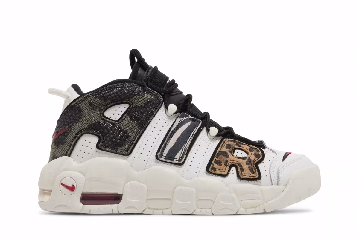 Nike Air More Uptempo GS Tunnel Walk, view 2