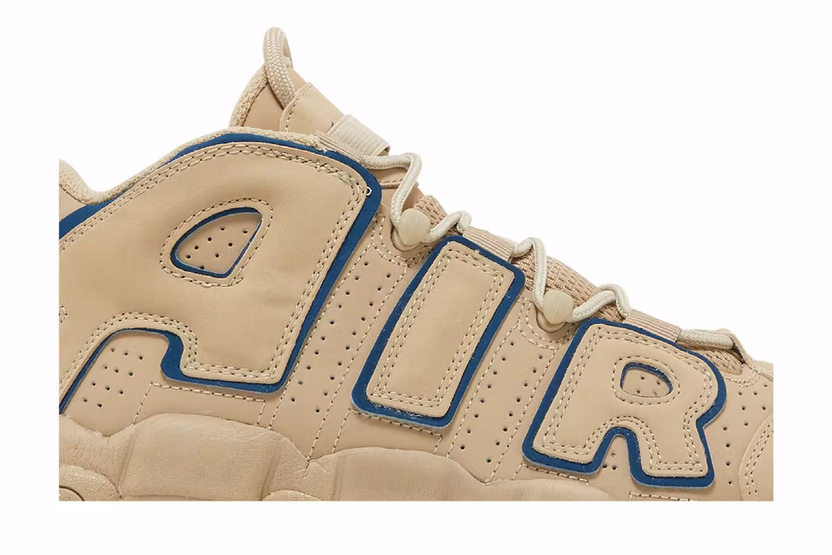 Nike Air More Uptempo GS Limestone, view 3