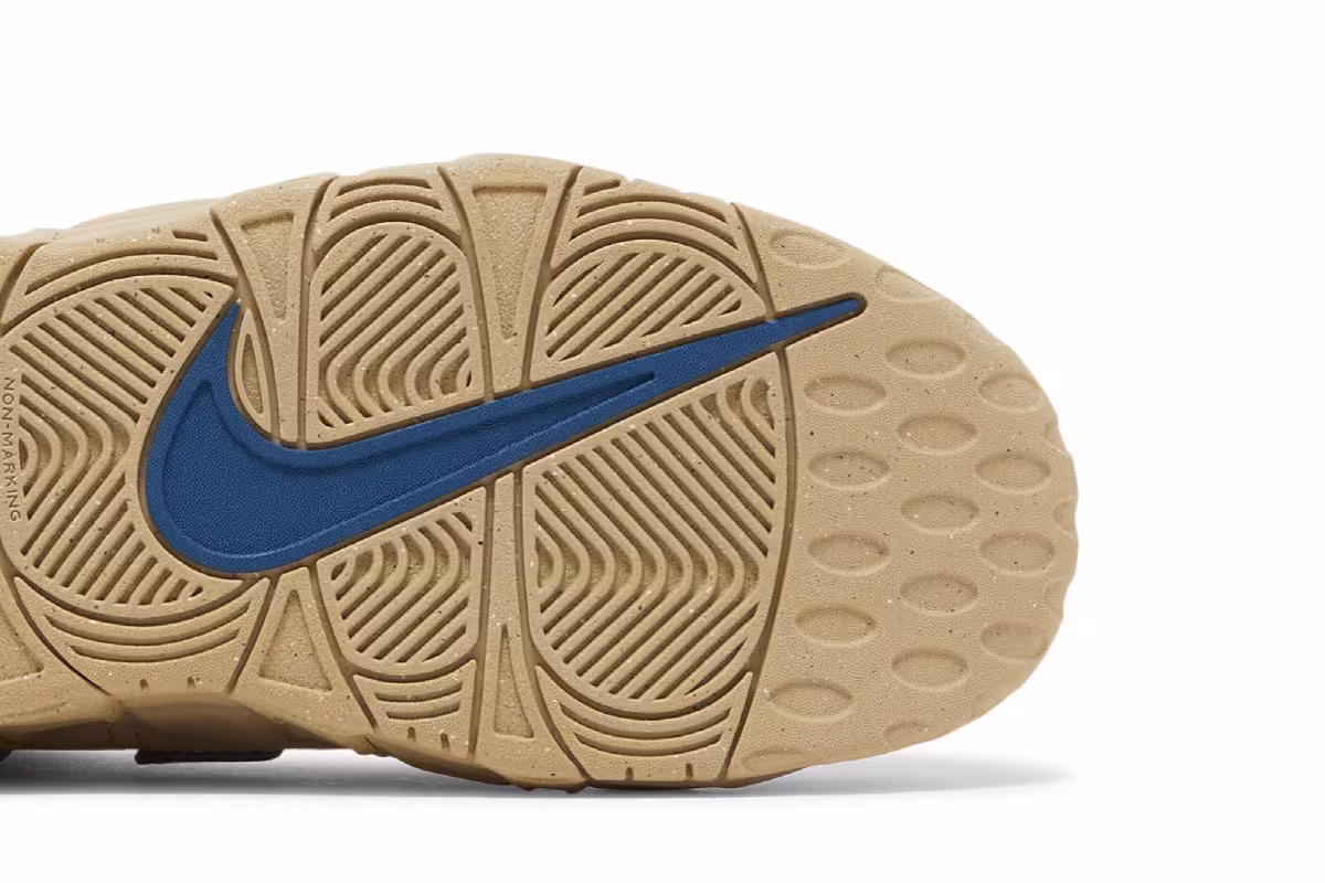 Nike Air More Uptempo GS Limestone, view 6