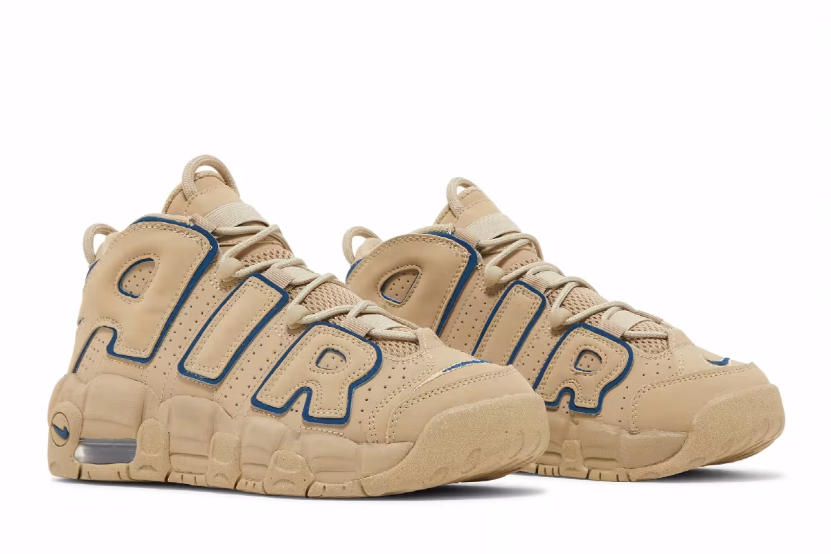 Nike Air More Uptempo GS Limestone, view 9