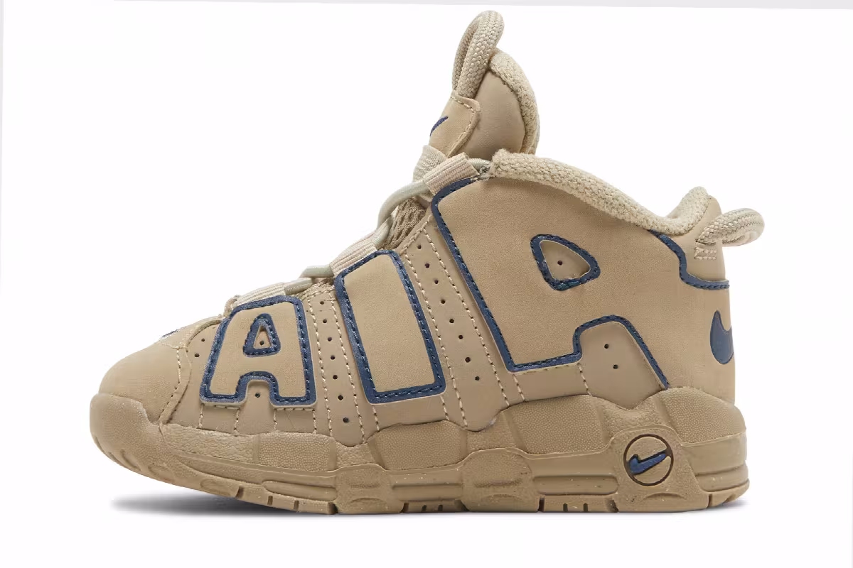 Nike Air More Uptempo TD Limestone, view 4