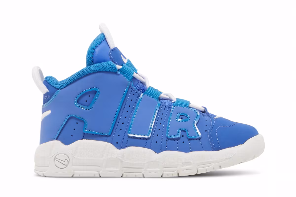 Nike Air More Uptempo TD Medium Blue, view 2