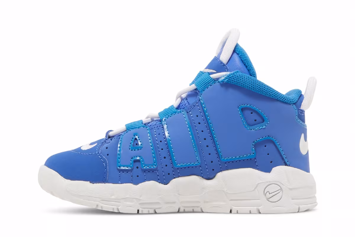 Nike Air More Uptempo TD Medium Blue, view 4