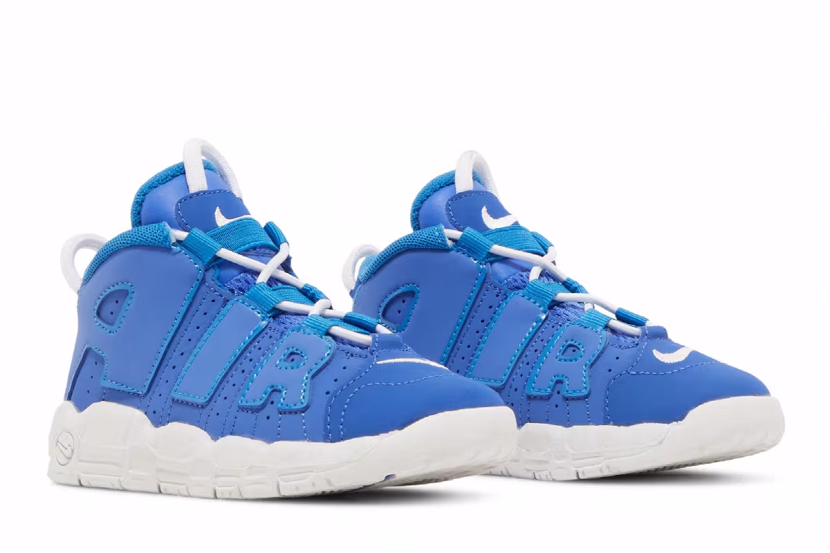 Nike Air More Uptempo TD Medium Blue, view 9