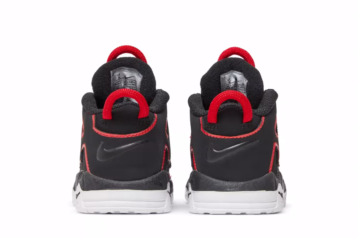 Nike Air More Uptempo TD Red Toe, view 7