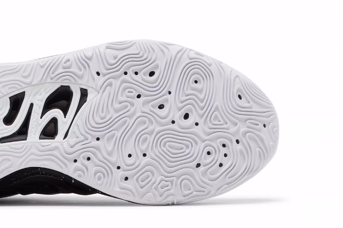 Nike KD 15 TB Black White Speckled, view 6