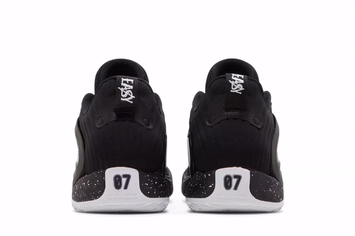 Nike KD 15 TB Black White Speckled, view 7