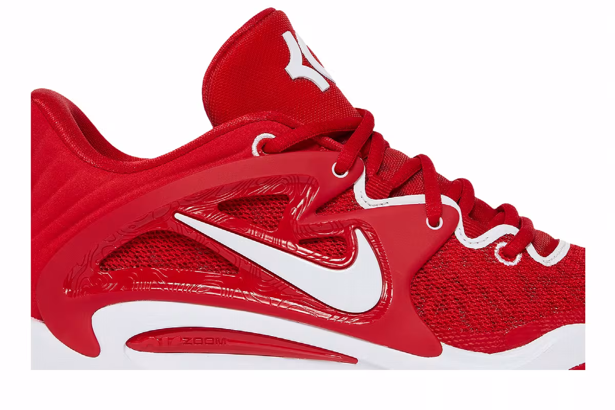 Nike KD 15 TB University Red, view 3
