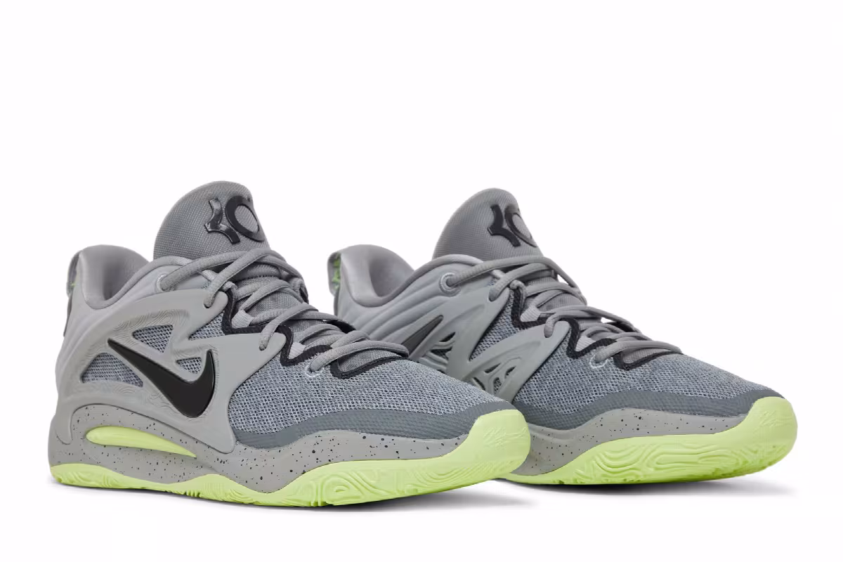 Nike KD 15 TB Wolf Grey Speckled, view 9