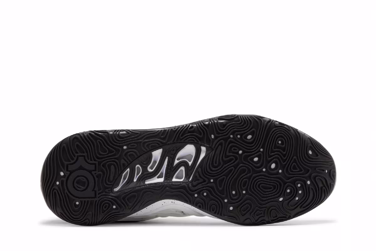 Nike KD 15 TB White Black Speckled, view 5