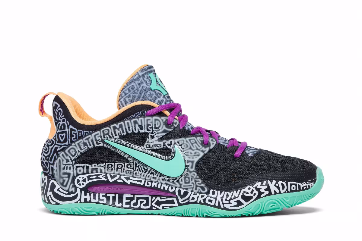 Timothy Goodman x Nike KD 15 EP Brooklyn Courts, view 2