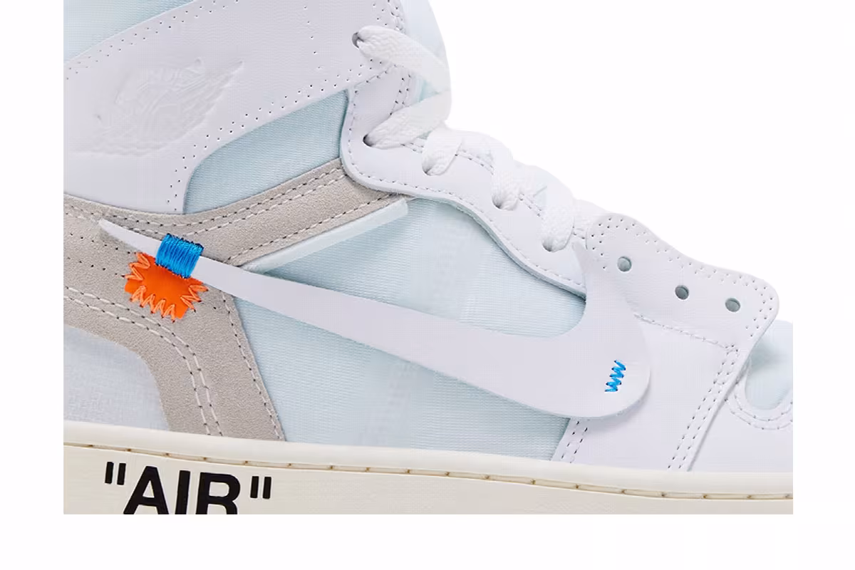 Virgil Abloh Archive x Air Jordan 1 High OG Alaska, view 3