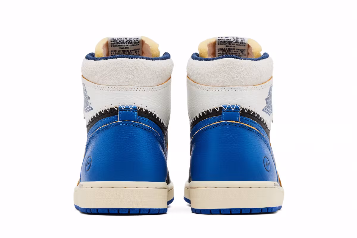 Fragment Design x Union LA x Air Jordan 1 High OG Sport Royal, view 7