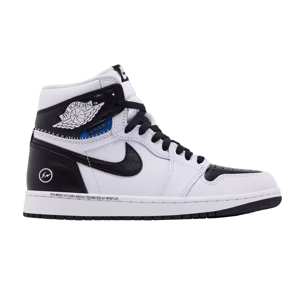 Fragment Design x Union LA x Air Jordan 1 High OG SP White Black