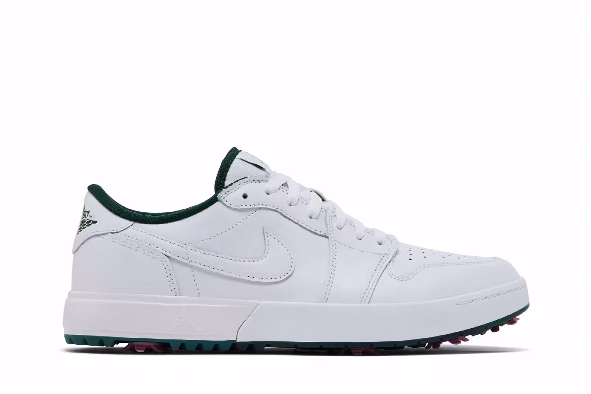 Air Jordan 1 Low Golf Spiked White Fir, view 2