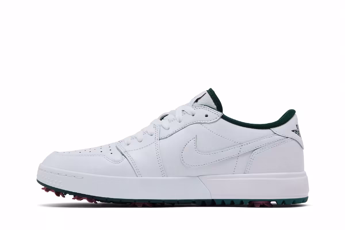 Air Jordan 1 Low Golf Spiked White Fir, view 4