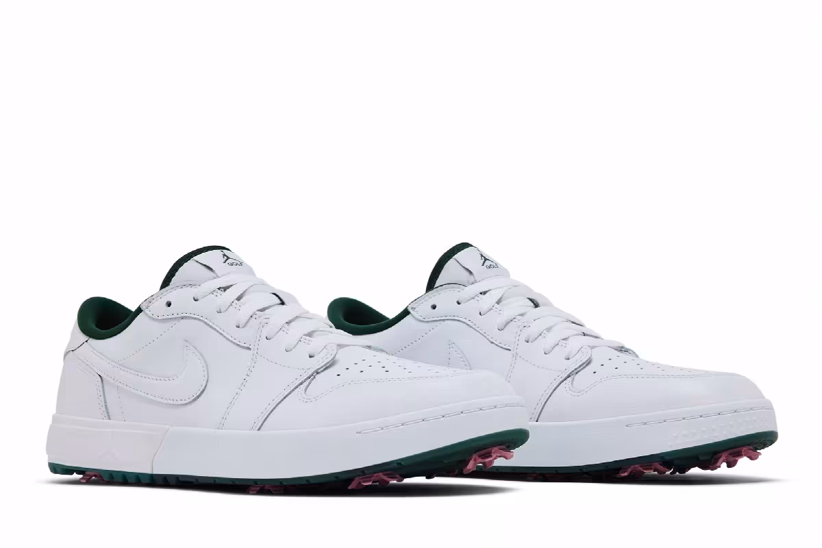 Air Jordan 1 Low Golf Spiked White Fir, view 9