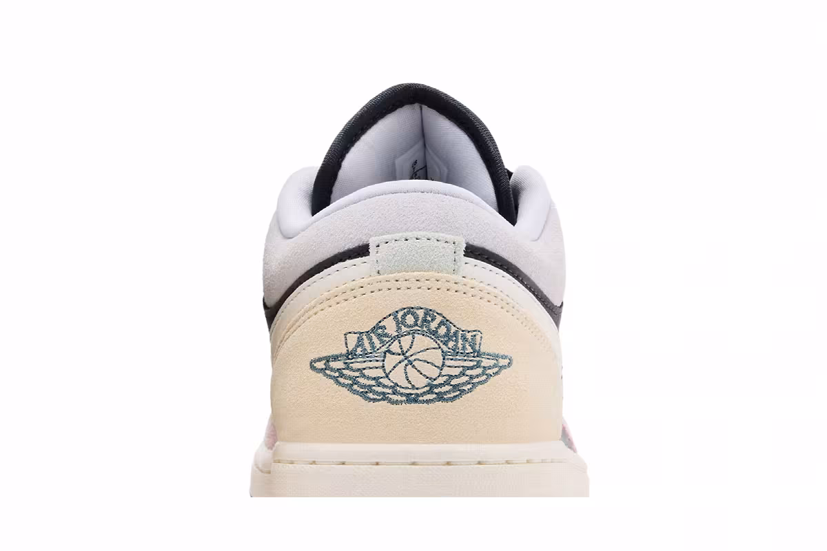 Air Jordan 1 Low SE Black Pastels, view 8