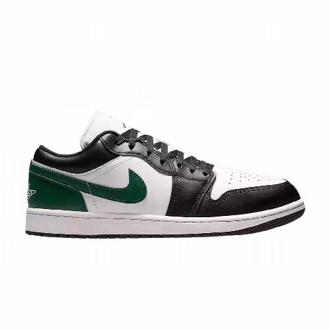 Air Jordan 1 Low 'Black Gorge Green Summit White'