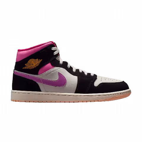 Air Jordan 1 Mid SE 'Black Sail Pinksickle'