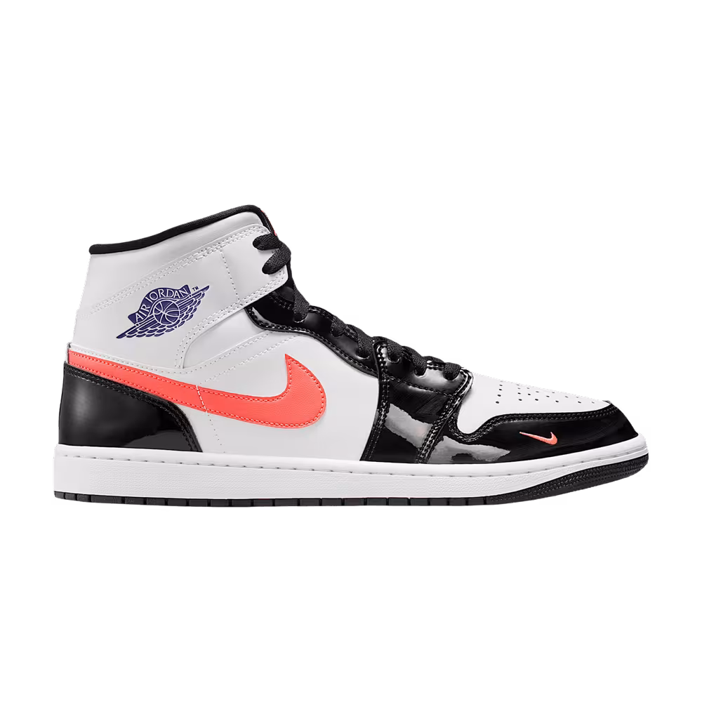 Air Jordan 1 Mid SE Black White