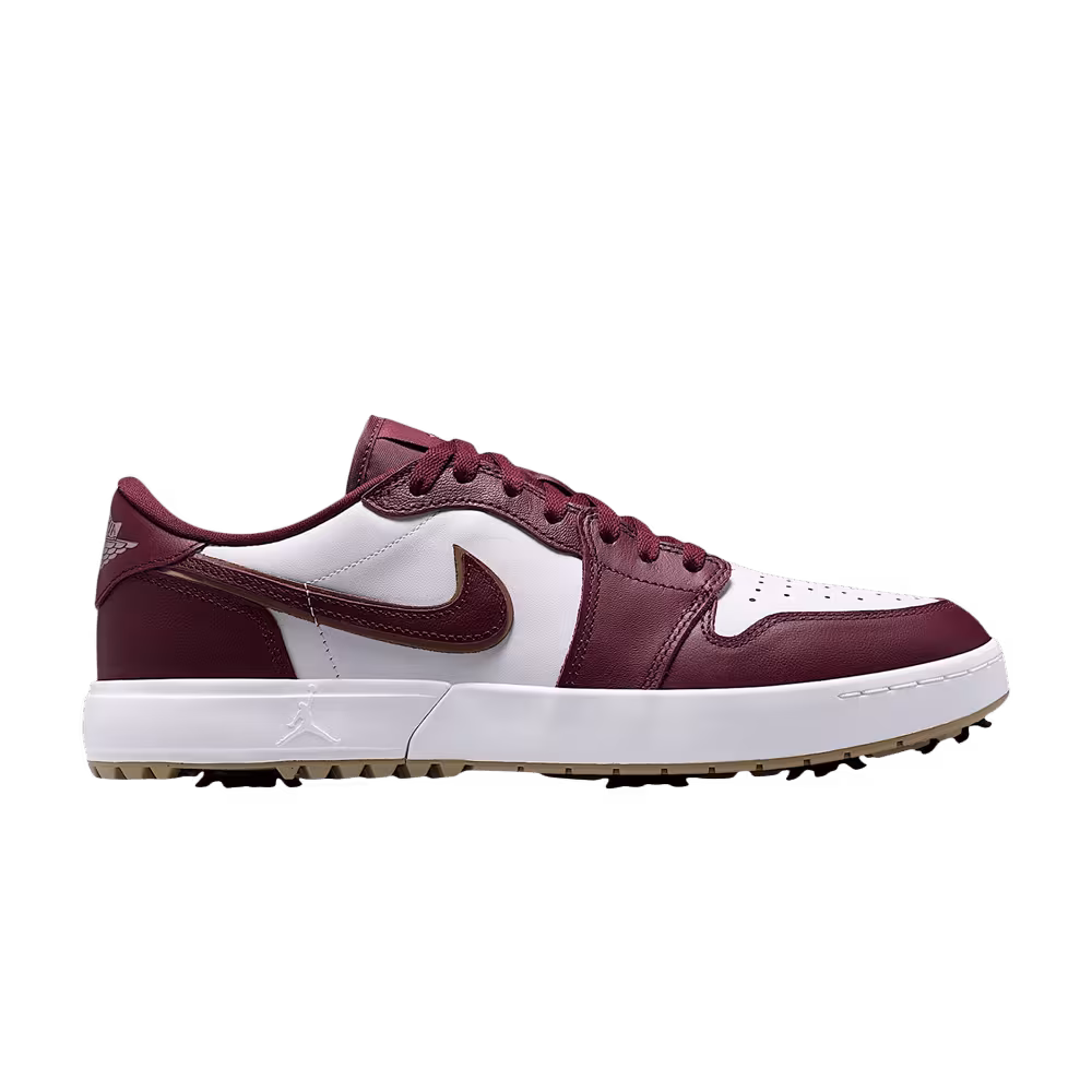 Air Jordan 1 Low Spiked Golf Dark Team Red