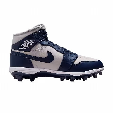 Air Jordan 1 Mid 'Wolf Grey White College Navy'