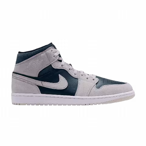 Air Jordan 1 Mid 'Light Orewood Brown Midnight Spruce White Pale Ivory'