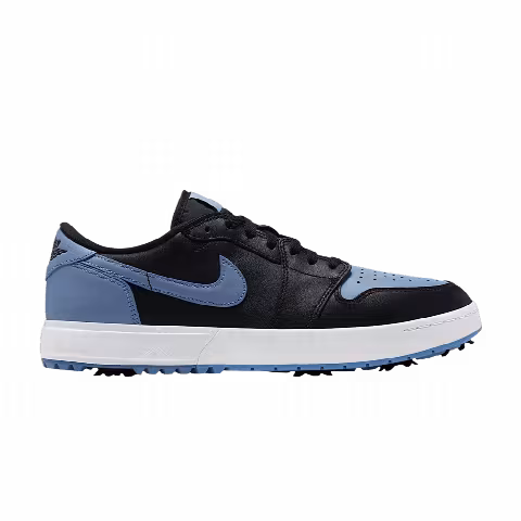 Air Jordan 1 Low G Spiked Golf 'Black White Chambray'