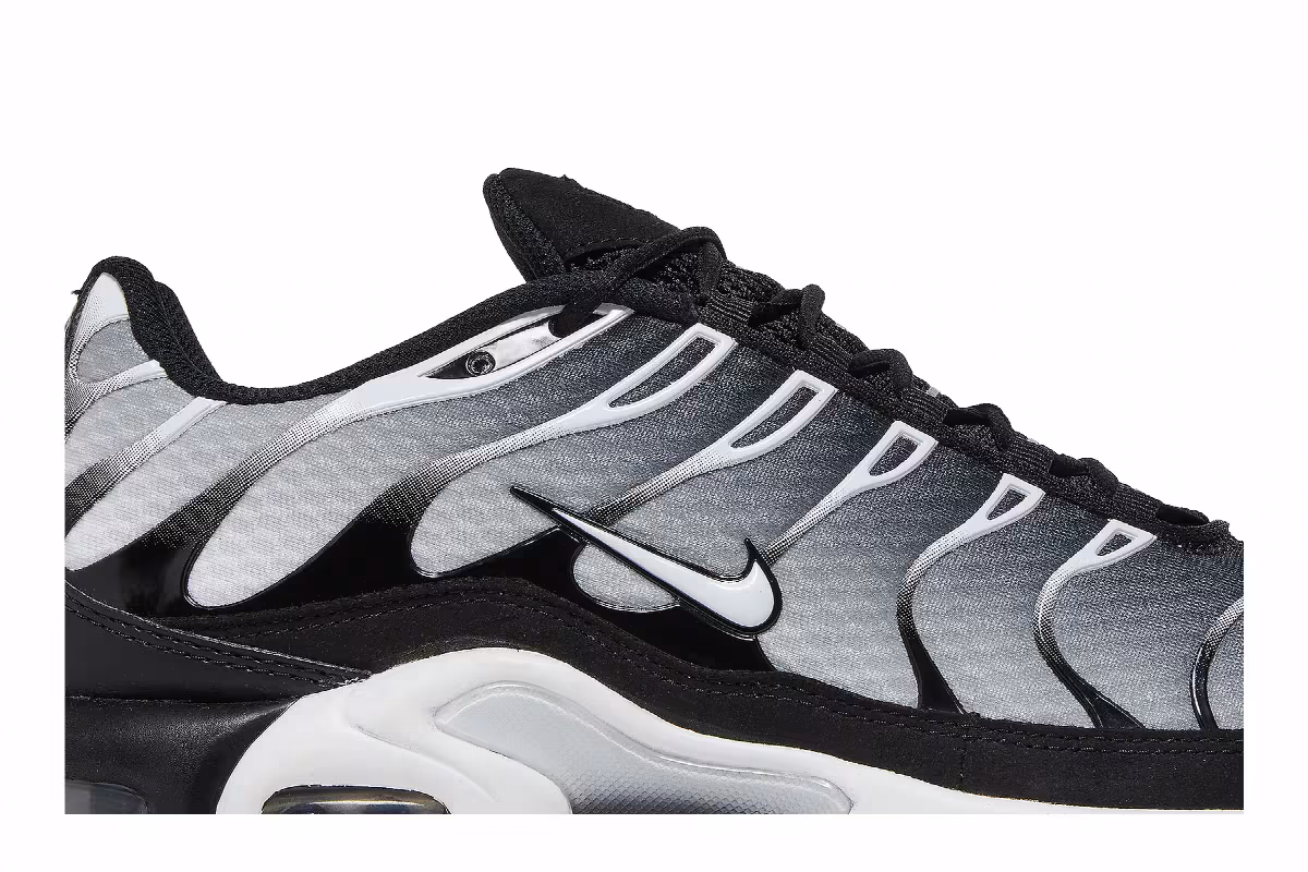 Nike Air Max Plus Black Metallic Silver, view 3