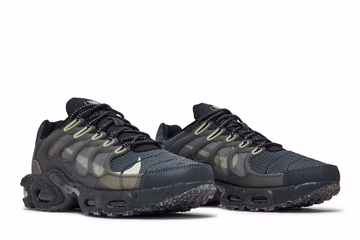 Nike Air Max Terrascape Plus Black Barely Volt, view 9