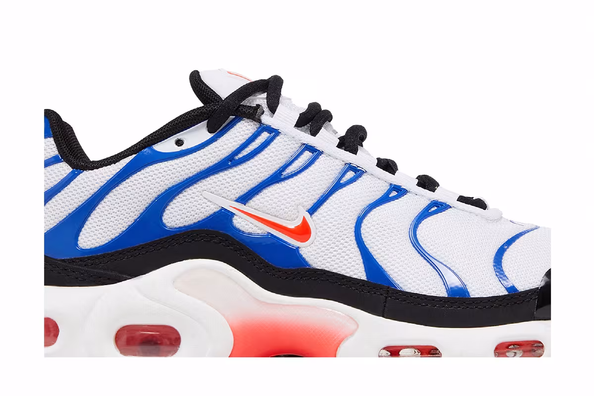 Nike Air Max Plus GS White Game Royal, view 3
